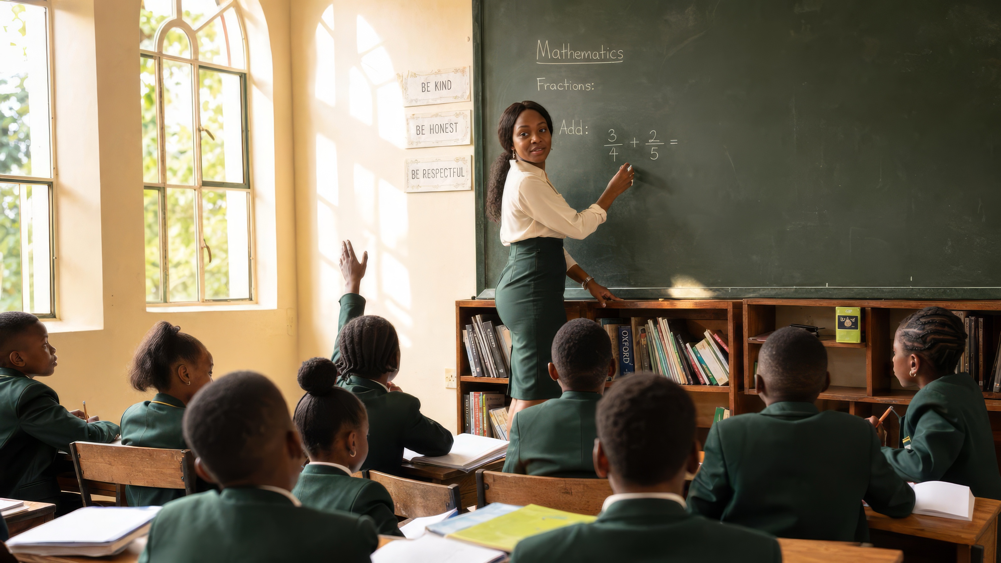 A classroom